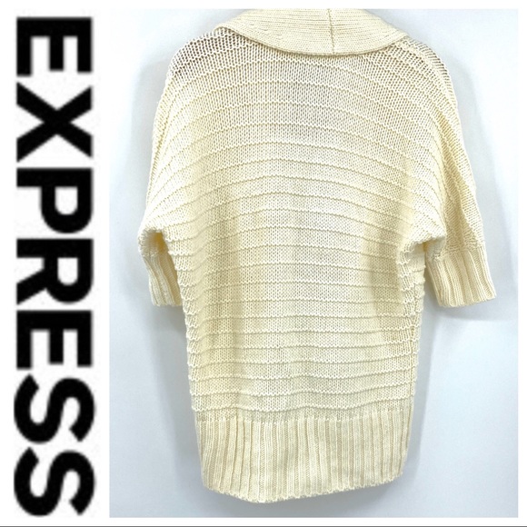 💕SALE💕 Express Cream Wool Blend Sweater - Picture 3 of 8